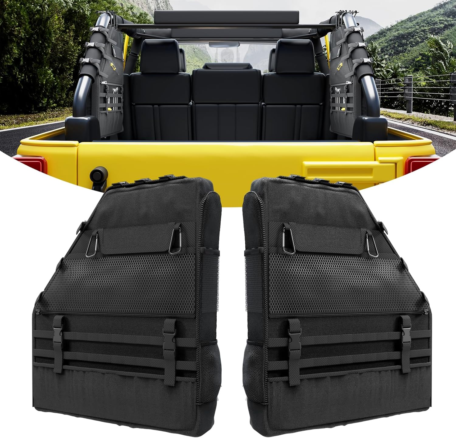 Tail Bag Rack - MIKKUPPA-Sac de rangement pour barre roulante,
