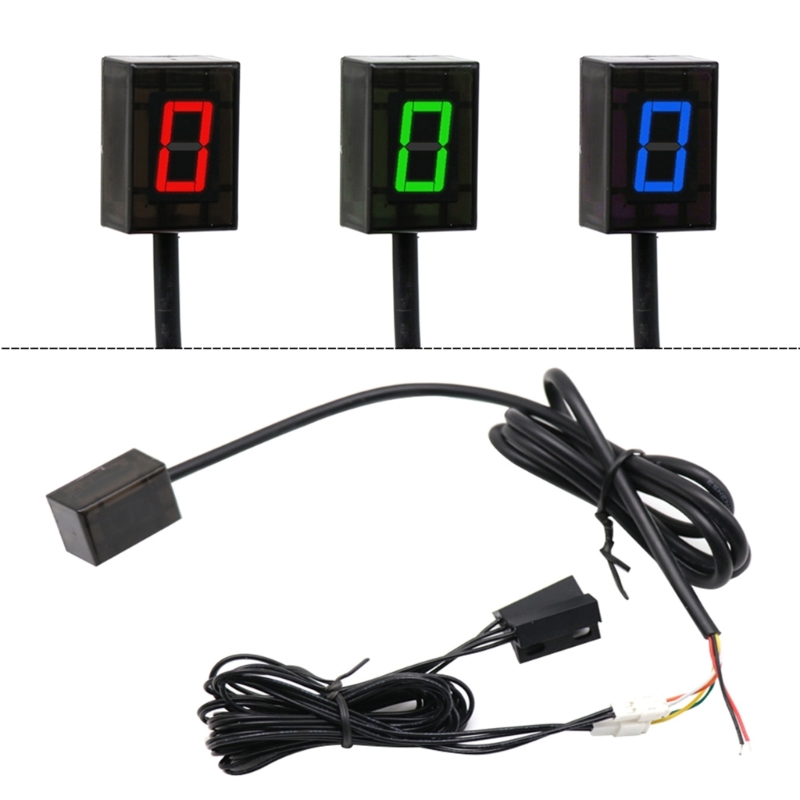 Motorcycle Gear Indicator - Indicateur de vitesse de moto tout-terrain,