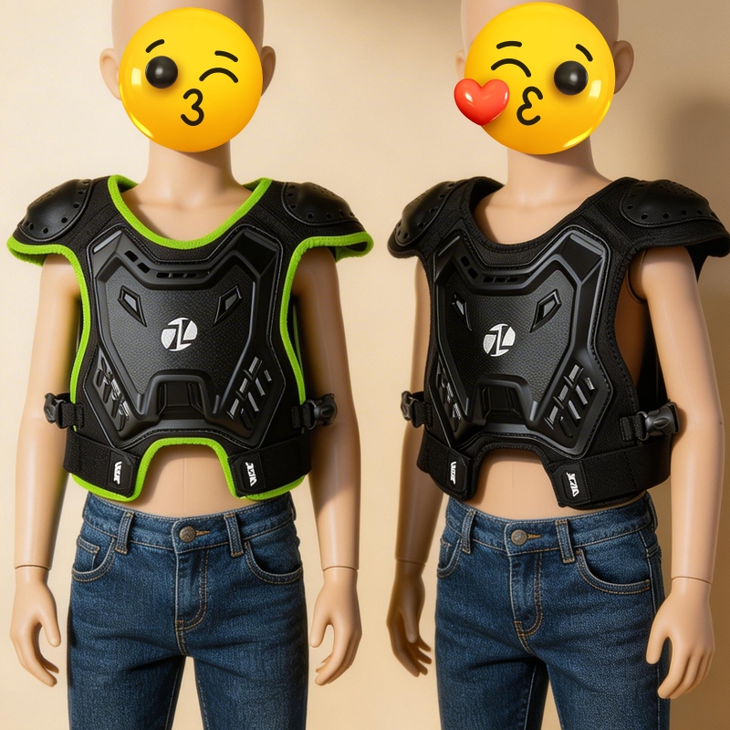 Motorcycle Gear Vest - Gilet de protection pour enfants, protection