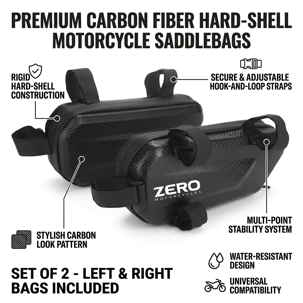 Zero Motorcycle Gear - 360 ° Sac de moto imperméable
