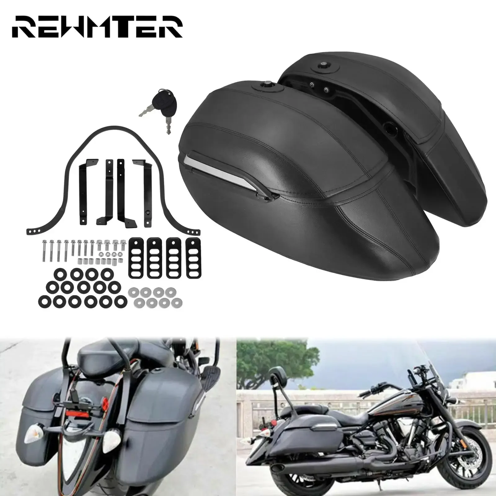 Motorcycle Gear Bag - Sacs rigides pour moto, sacoches de
