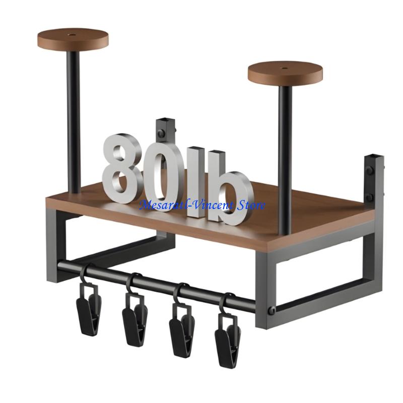 Motorcycle Gear Display Rack - A70F support robuste pour casque, Construction