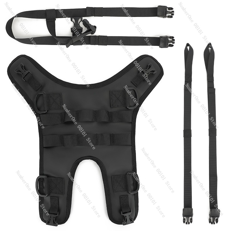 Motorcycle Gear Vest - Base de fixation universelle pour sac