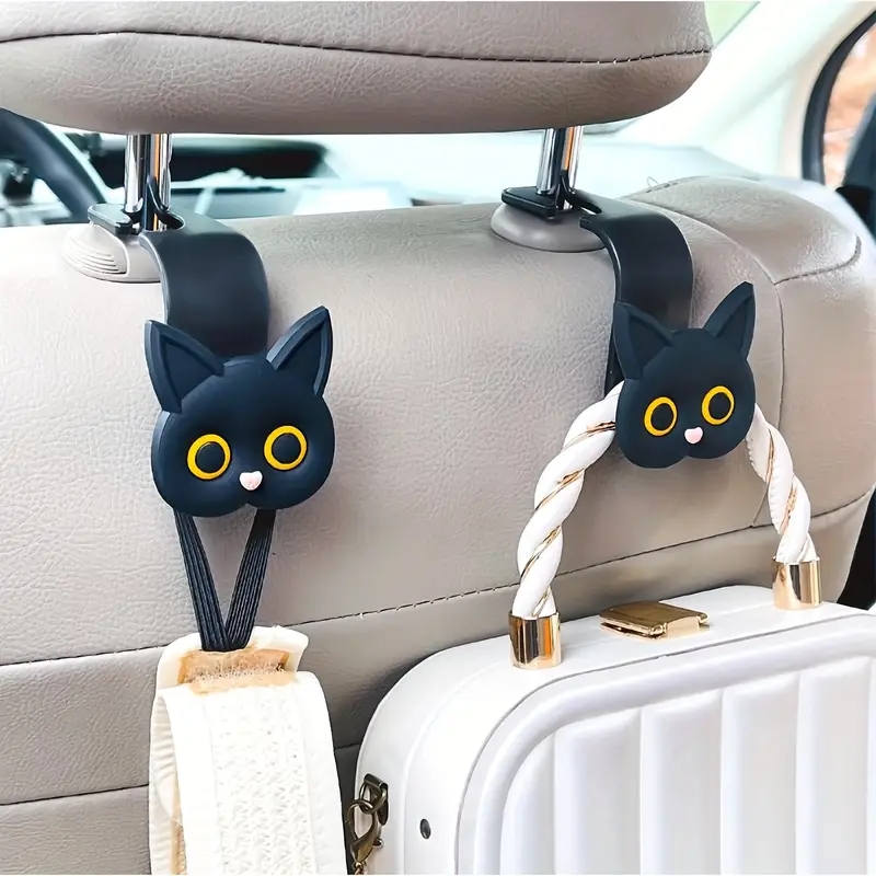 Tail Bag Rack - Crochet de siège de voiture multifonctionnel