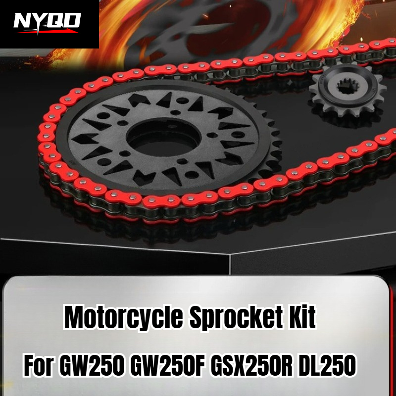 Motorcycle Gear Oil For Chain - Kit de chaîne de transmission silencieuse
