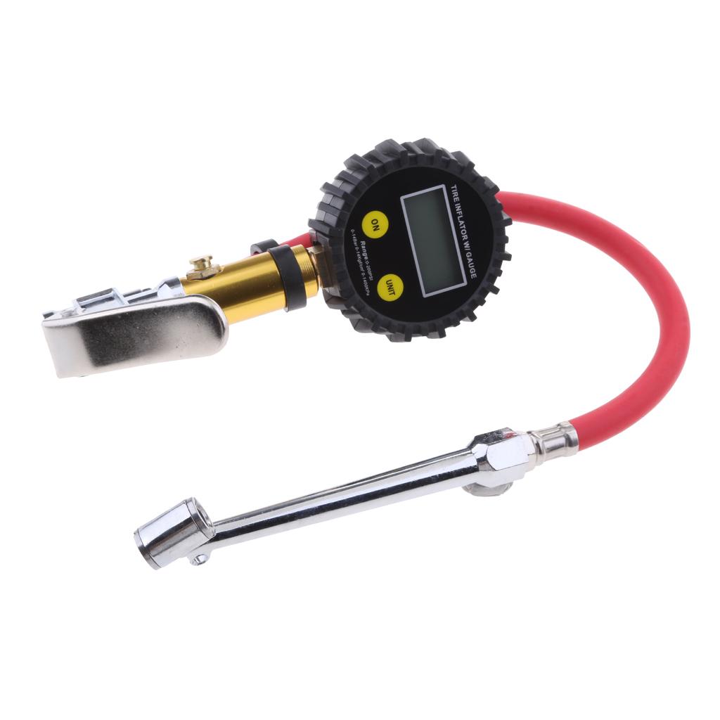 Tyre Pressure Gauge - Gonfleur de pneus numérique avec écran