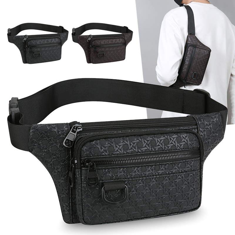 Motorcycle Gear Bag - Sac banane décontracté pour homme –