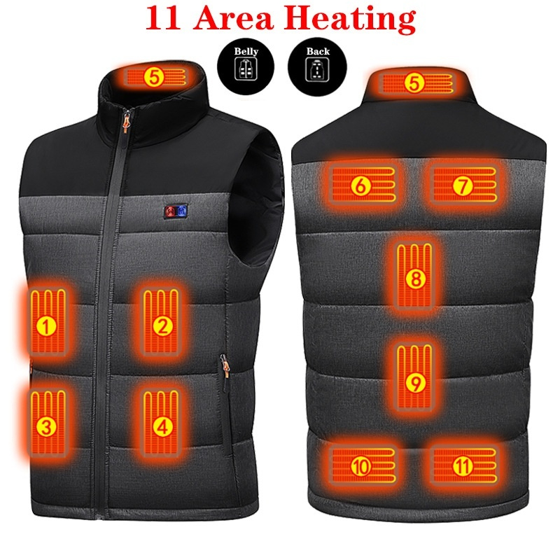 Motorcycle Gear Vest - Gilet chauffant unisexe, vêtements chauffants, gilet