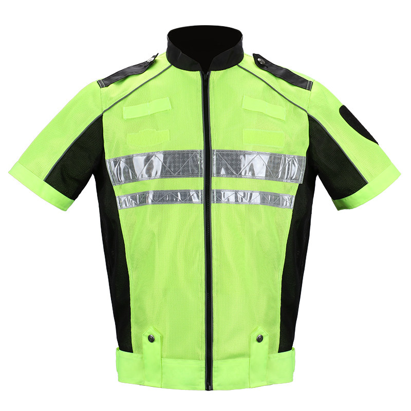 Motorcycle Gear Vest - Chemise zippée à l'avant pour moto,