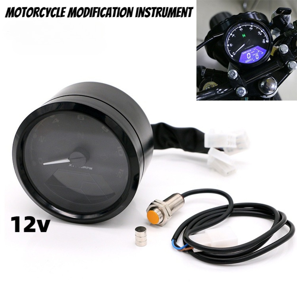 Motorcycle Gear Indicator - Compteur de vitesse universel pour moto,