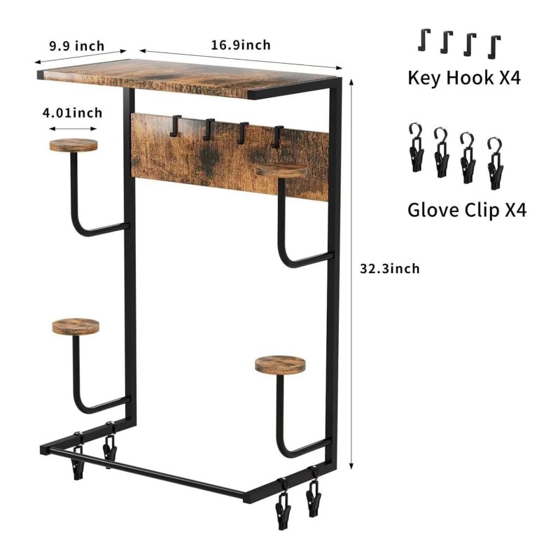 Support mural pour casque de m - Motorcycle Gear Display Rack avis et prix