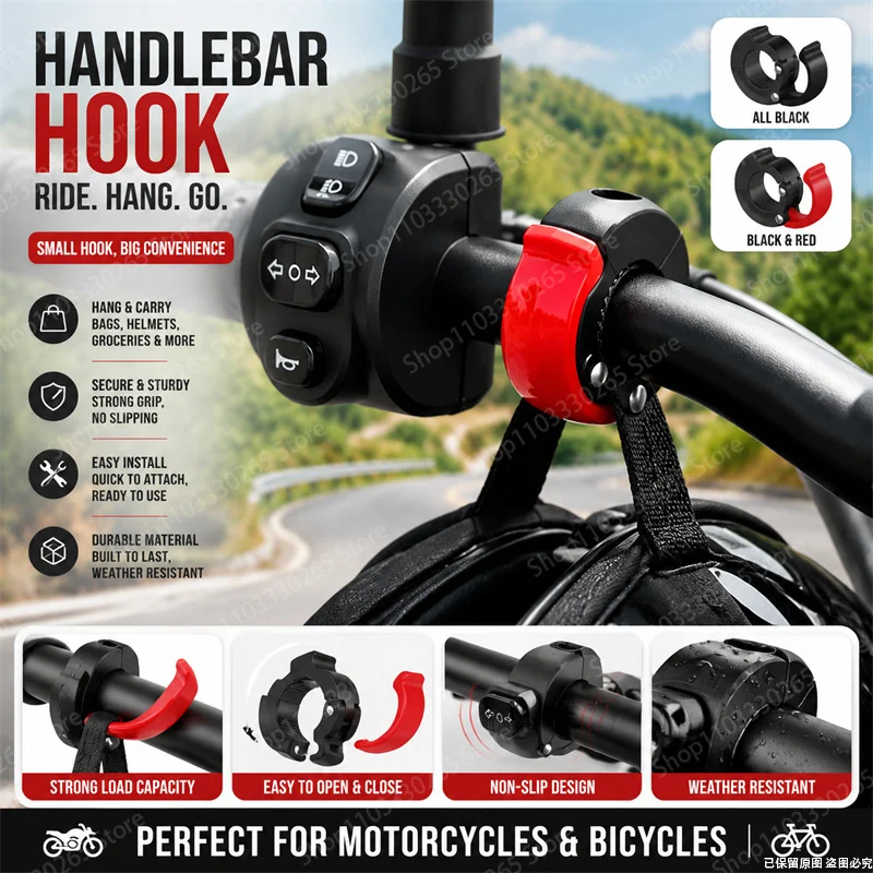 Crochet de guidon de moto robu - Motorcycle Gear Bag avis et prix