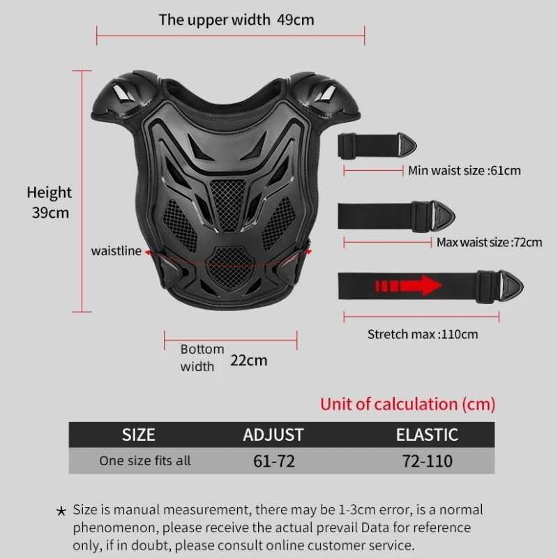 Armure corporelle pour Moto po - Motorcycle Gear Vest avis et prix