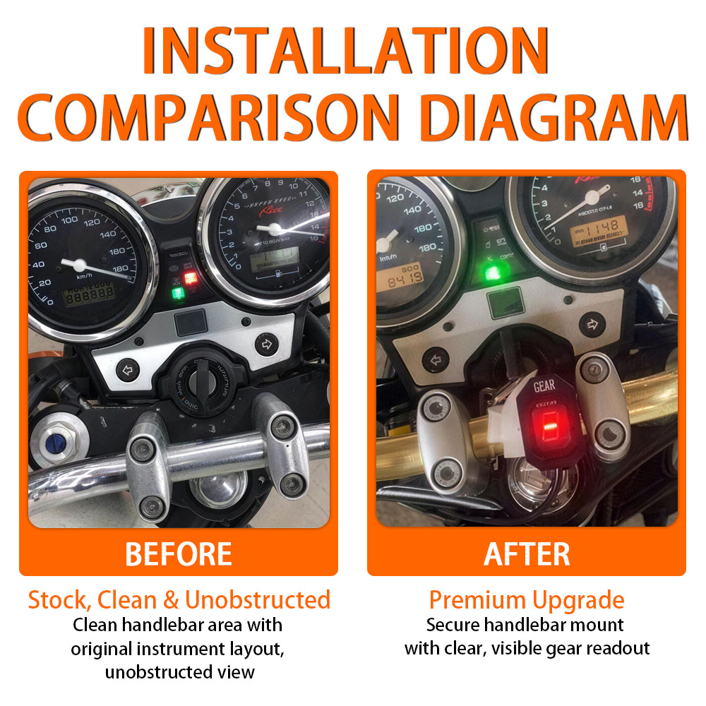 Support d'indicateur de positi - Motorcycle Gear Indicator avis et prix
