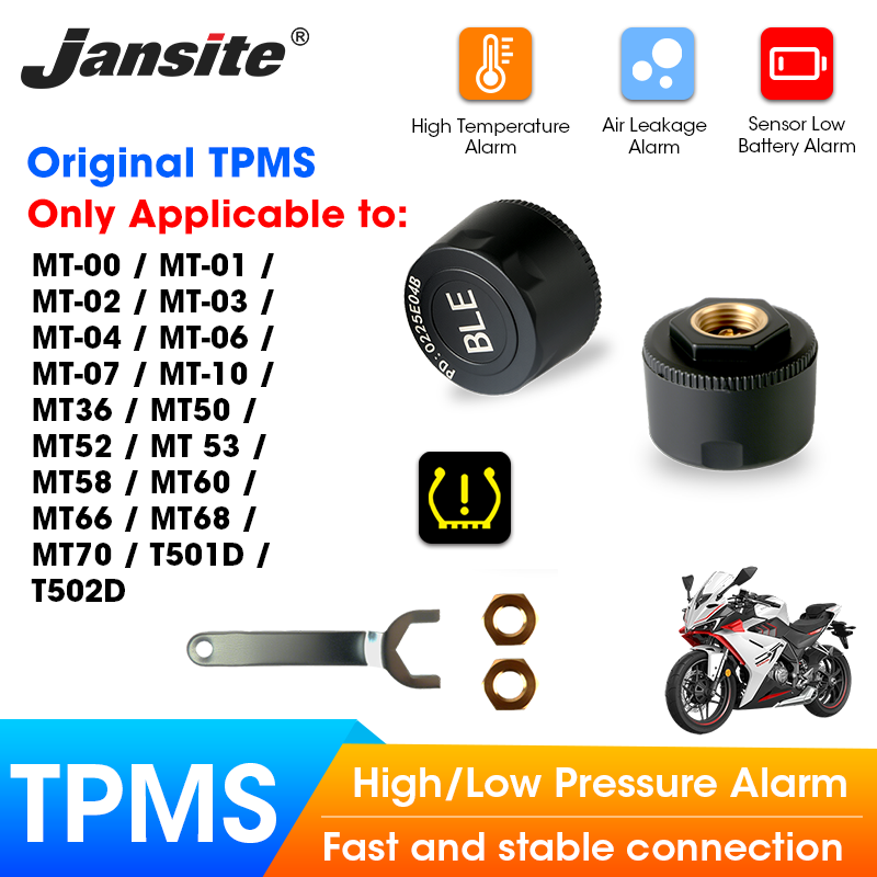 Jansite Moto TPMS conçu pour l - Tyre Pressure Gauge avis et prix