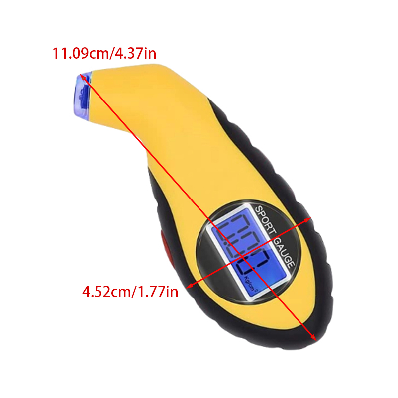 Manomètre numérique portable L - Tyre Pressure Gauge avis et prix
