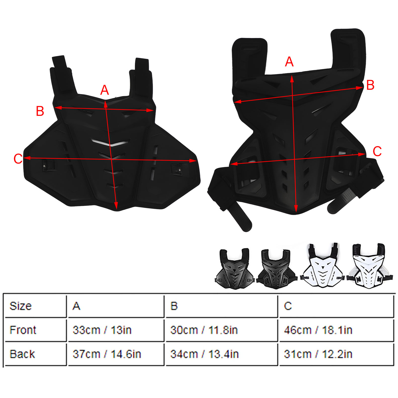 Gilet de protection corporelle - Motorcycle Gear Vest avis et prix