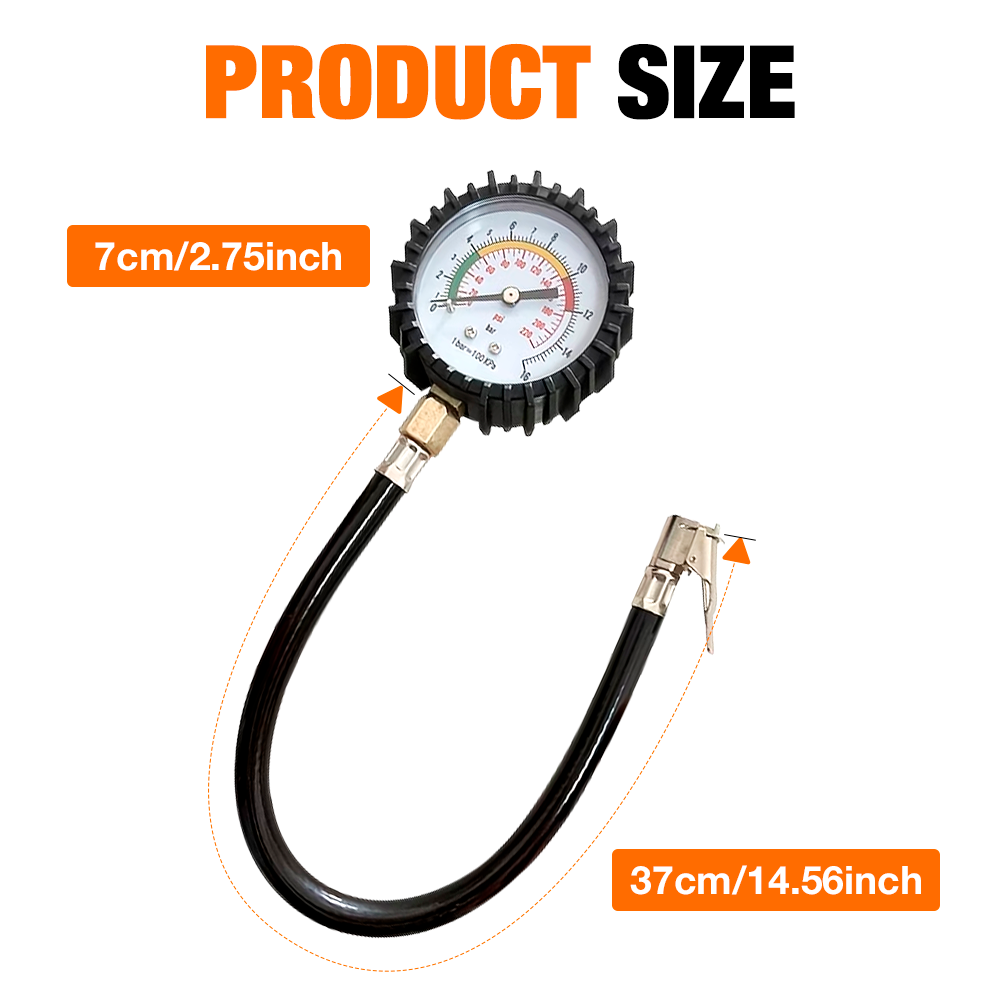 Testeur de pression des pneus  - Tyre Pressure Gauge avis et prix