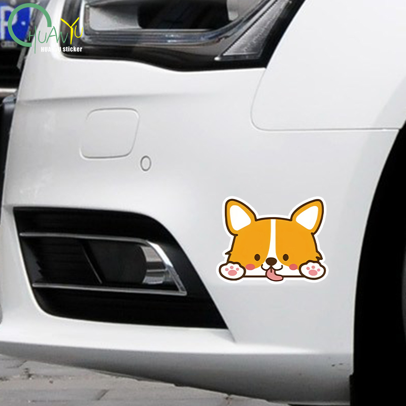 Autocollant Corgi de dessin an - Motorcycle Gear Auto avis et prix