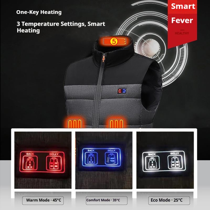 Gilet chauffant unisexe, vêtem - Motorcycle Gear Vest avis et prix