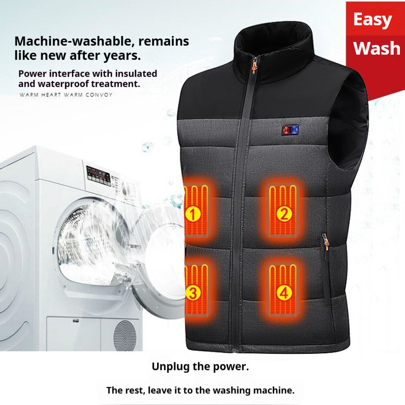 Gilet chauffant unisexe, vêtem - Motorcycle Gear Vest avis et prix